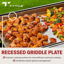 Tytus Fresno 4-Burner Flat Top Propane Griddle Grill, 48K Total BTUs