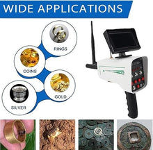 Metal Detector Scanner Device, Handheld Gold and Silver Scanner Locator Device, 1000M Range 30M Depth Sensitive, Display for Treasure & Metal Recovery