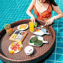 Floating Tray for Pool Thai - Floating Breakfast in Bali Accessories for Adults Swimming Pool or Hot Tub Party Serving Food Drink