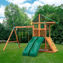 Gorilla Playsets Avalon Treehouse Wooden Swing Set Cedar