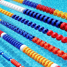 GRRICEPL Swimming Pool Safety Divider Rope, Swimming Pool Float Line, Preassembled Pool Rope, for Effective Visibility (Color : 15/Multi-Colored-B, Size : 25m)
