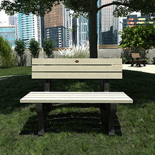 highwood Aurora Traditional 4 ft. Park Bench, Whitewash