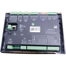 QIUSUO Remote Auto Start/Stop Generator Genset Monitoring Module Engine Genset Controller with Ethernet Port Schedule Function Power Supply Range DC(8 to 35)V for Single Automation Systems