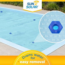 Sun2Solar Clear 20 ft x 50 ft Rectangle Pool Solar Cover | 16 Mil