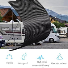 KZZAAO 1600W Solar Panel Kit 4 Pcs 400 Watt Flexible Solar Panel Lightweight Monocrystalline Photovoltaic Module Portable Solar Panels