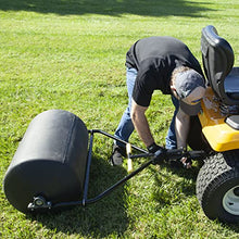 Spyker 300lb Push/Tow Commercial Lawn Roller with No-Tools Handle