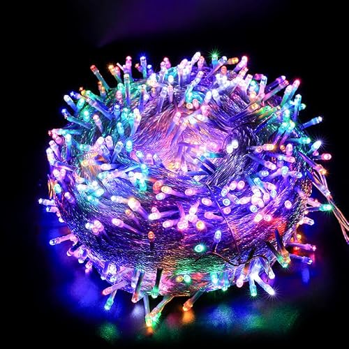 HUIYIJIA LED Fairy Lights, 400M 3200LED String Lights 8 Modes Fairy Lights Indoor/Outdoor for Bedroom,Garden,Wedding,Party,Christmas Decorati ﻿ (Multicolored)
