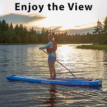 Sea Eagle NeedleNose 12’6” Inflatable Lightweight High Pressure Drop Stitch Stand Up Paddle Board Blue/Gray/White