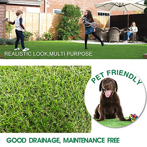 Conscience Trading Artificial Grass Outdoor Rug 10ftx20ft Green