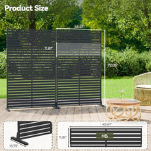 Diyfire Privacy Screen Outdoor 72" HDPE Fence Panel for Patio
