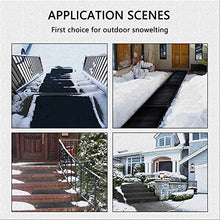 Snow Melt Mat De-Ice Mat Heated Pavement Mat,Outdoor Anti-Ski Mat with Power Cord, 2 Inch Per Hour Melting Speed,30 * 60inch(76.2 * 152.4cm)