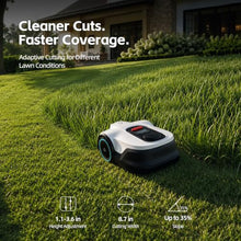 PROUDEER Lawn Mower，No Wire Robot Lawn Mower with Visual+RTK Navigation