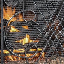 Fireplace Screen Fireplace Screen, Living Room Fireplace Screen, Black Fire Protection Fire Screen