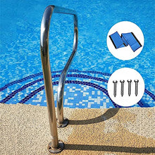 Pool Handrail Handle Grab Rails Swimming Pool Rail Pool Railing Handrail Swimming Pool Hand Rail 1Pcs,Pool Stair Rail,Perfect Handle Pool Grab Ladder for Inground Pool (Color : Thick 1.5mm)