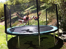 Best Trampoline USA Galactic Xtreme 14 FT Round Trampoline with Net Enclosure