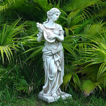GENUINQ 46'' H Neoclassical Music Muse Goddess Statue Garden Decor