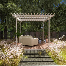 Four Seasons Outdoor Living Solutions Free-Standing Aluminum Pergola 12' x 12' White