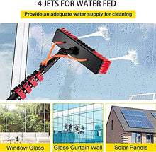 Cleaning Brush Window Cleaning Water Supply Telescopic Brush Suitable for Cleaner Greenhouse Roof Photovoltaic Panel Cleaning Photovoltaic Panel ()