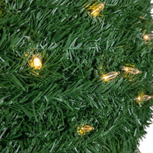 Northlight Lighted Commercial Topiary Snowman Outdoor Christmas Decoration 6.5' Green