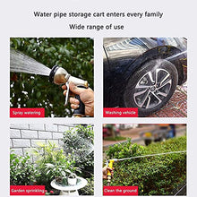 Garden Hose Reel Tools Retractable Lightweight Flexible 6-Function Spray Nozzle Switchable Connector Patio Lawn Car Washing Pet (Color : 15 Meters Water Pipe) (15 Meters Water Pipe) (20 Meters Water