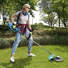 Cordless String Trimmer Household Portable Electric Lawn Mower Multifunctional Garden Trimmer 48V/6Ah 12Ah 20Ah Cordless Weeder 800W Motor Power (Specification: 48V/12A) (48V/6A)