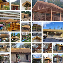 YXXSDP Patio Roof Cover Thatch Artificial, Simulation Thatch Runner Roll Tiki Bar Huts Grass Skirting Roofing, for Outdoor Garden Patio Umbrella Covers (Size : WxL 1x11.5m/3.3x37.2ft)