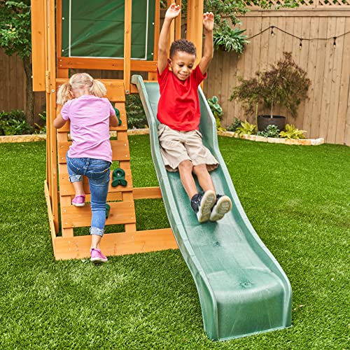 KidKraft Appleton Wooden Swing Set Multicolor