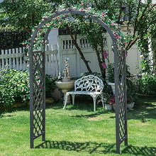 MELPHI Wooden Garden Arbor Arch with Trellis, Garden Trellis Arch for Plant Climbing, Pergola for Backyard, Lawn, Outdoor, Yard, Garden, Climbing Plants (Size : 140cm)
