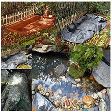 ZYFA Pond Skins Pond Liner HDPE Rubber Liner 8 Mil,for Fish Ponds,Fountains,Waterfall,Water Gardens,Water Features and Garden Waterfall