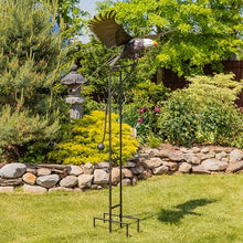 Large Rocking Animals with Flapping Wings Garden Stakes (Multicolor, XL Bald Eagle)