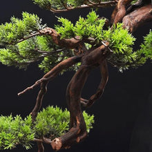 QWERAXZG Hotel Supplies Living Room Home Decoration Green Plant Bonsai Fake Tree Soft Outfit