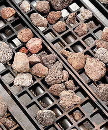 ATCB-36 Stainless Lava Rock Charbroiler Grill Char-Rock Broiler Natural Gas (36)