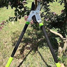 EliteBloom Pruning Shears, Garden Loppers Long Handle Telescopic Hedge Loppers Shears, Rust Resistant Length 730 Mm, Clippers Length 100 Mm, Cutting Diameter 30 Mm,