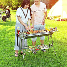 IIPOSAQQ Oven Full Set of Barbecue Tools Stainless Steel Field Carbon Barbecue Stove Home Barbecue Grill Outdoor Barbecue Stove