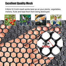 ERRULAN Black Plastic Mesh Fence Roll Barrier Netting, 3 Inch Holes, 5/10/15/20/25/30/50m Extra Long Garden Netting, Flexible Balcony Privacy System (Size : 1.5x50m(4.9x164ft))