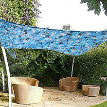 WarmHeartting Camouflage Net Blue Ocean Camo for Photography Background & Hunting Blinds