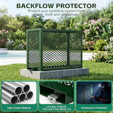 UNGAII Heavy Duty Backflow Preventer Cover, Steel Backflow Cage, Outdoor