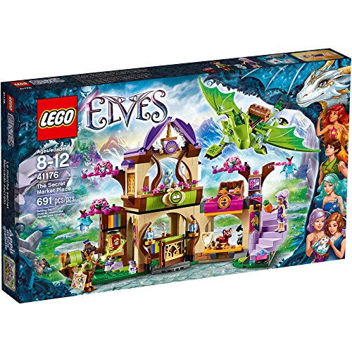 LEGO Elves Secret Market Place 41176 Building Kit 691 Pieces