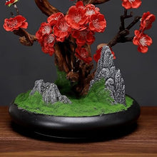 DUYHBAWRS Home Living Room Decoration Simulation Plum Bonsai Into The Household Chinese Zen Pot
