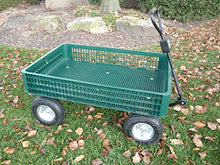 Tierra Garden Green Wagon with Foam Tires