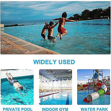 2 Steps Inground Stainless Steel Swimming Ladder Pool Ladder, 304 Stainless Steel 2-Step In Ground Pool Ladder with Non-Slip Footstep