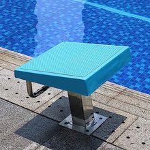 Katzowen Diving Platform Heavy Duty Pool Diving Boards Stainless Steel Base Swimming Starting Block with Backstroke Handle, for Indoor & Outdoor