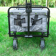 Portable Garden Carts Leisure Camping Wagon Beach Cart Folding Cart with Wheels Outdoor Shopping Carts Camping Fishing Trolley