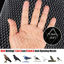 Plastic Garden Fencing Garden Netting for Raised Beds, Durble Nylon Anti Bird Net Greenhouse Row Covers for Vegetables Plants Fruits Flowers Crops Protection, Small Hole 3/5x3/5in(15x30m(49x98.4ft))