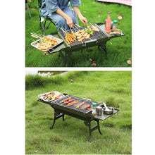 Home Foldable BBQ Grill Barbecue Outdoor Camping Picnic Portable