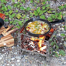 Barbecue Frame Stainless Steel Folding Outdoor Burning Platform Gas Stove Charcoal Camping