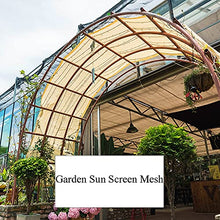Sunblock Fabric Shade Cloth 30x30ft, 90% Sunblock Resistant Shade Mesh Tarps, Sun Shade Sail Rectangle Canopy Awning, Taped Edge with Grommets, for Patio Pergola