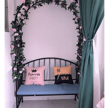 Gyken Garden Arch Arbor with Bench Seat, Large Garden Trellis, Heavy Duty Rose Arbour, Various Climbing Plant, Outdoor Wedding Backyard Decoration, Sturdy Weight Capacity 600 lbs