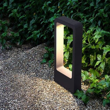 XYIANG Modern Waterproof Led Yard Lights, Die-Cast Aluminum Outdoor Pathway Lamps, Ip54 Rated for Lawn, Garden, Walkway, Front/Back Door, and Security Lighting, Floor-Mounted in(One Color-Large)