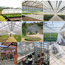 QWEASDF Transparent Canopies and Tarps, Heavy Duty PVC Clear Tarpaulin, Anti-Tear, Waterproof, UV Resistant for Patio Outdoor Camping Terrace Balcony Plant Cover Rainproof Cover,2.4x10m/7.8x32.8ft